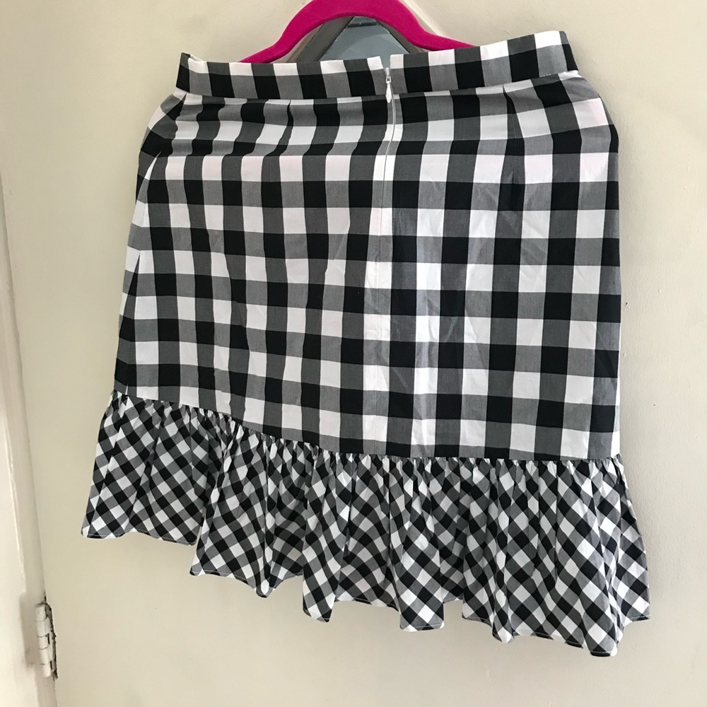 Ruffle Gingham Skirt - image 2